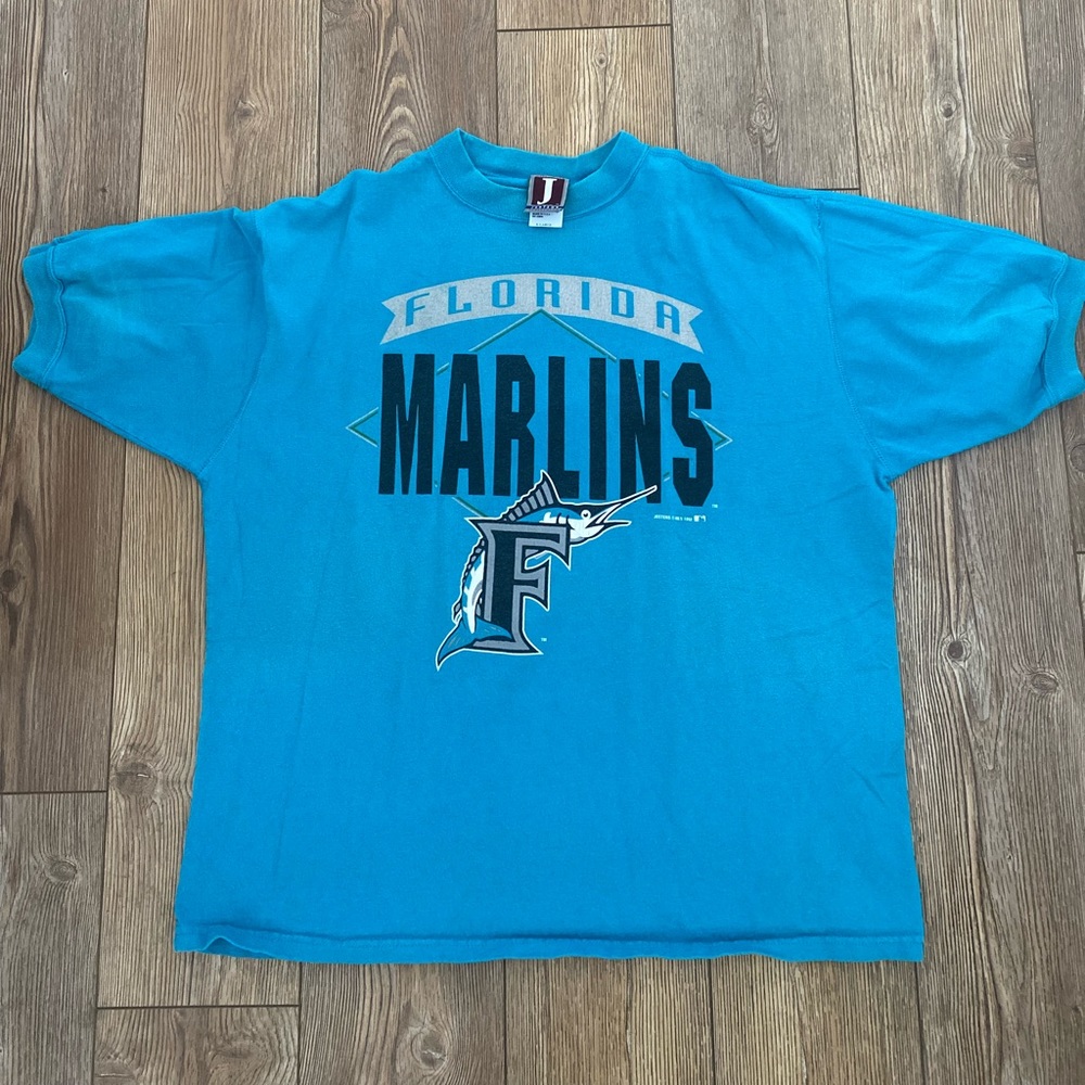 Vintage Florida Marlins t shirt men’s